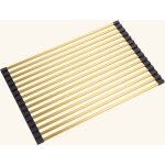 Egouttoir vaisselle rabattable inox dor� helika