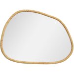 Eifson - miroir 80x60 cm, miroir de salle de bain asym�trique, miroir mural, miroir de couloir, style ...