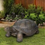 Statue de jardin 75x40x30 cm, statue animalire, statue tortue, tortue en bton, convient pour la dcoration ...