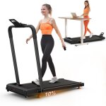 Eifson - tapis de course, tapis de course de bureau compact, tapis de course 2 en 1 pour la marche, la ...