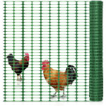 Einfeben - 1x50m barri�re de signalisation et balisage plastique vert, cl�ture de jardin