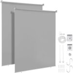 Einfeben 2x store vertical enrouleur extérieur pour terrasse ou balcon paravent rétractable protection ... Einfeben 2x store vertical enrouleur extérieur pour terrasse ou balcon paravent rétractable protection ...