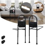 Barrire de lit pour personnes ges - barrire de scurit pour personnes ges - avec organiseur - ...