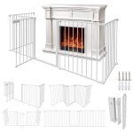 Einfeben barrière de sécurité enfant bébé 3m 5 panneaux animaux enfant grille de protection cheminée ... Einfeben barrière de sécurité enfant bébé 3m 5 panneaux animaux enfant grille de protection cheminée ...