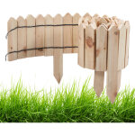 Einfeben - bordures de jardin en bardage bois bordure de tonte 200101. 5cm marron clair