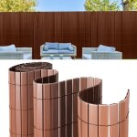 Einfeben - canisse pvc brise vue, paravent de jardin, piscines, balcon terrasse, palissade en pvc résistant ... Einfeben - canisse pvc brise vue, paravent de jardin, piscines, balcon terrasse, palissade en pvc résistant ...