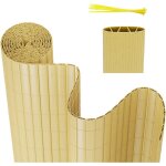 Einfeben - canisse pvc pour jardin balcon terrasse balcon clture brise - vent stores balcon bambou 140 ...