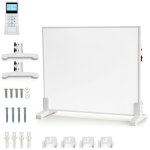 Einfeben chauffage infrarouge panneau chauffant au mural 300w avec thermostat et protection contre la ... Einfeben chauffage infrarouge panneau chauffant au mural 300w avec thermostat et protection contre la ...