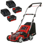 Einhell scarificateur - a�rateur sans fil ge - sa 36 / 35 li + set de d�marrage x2