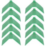 Ej. life 10 pices en plastique petit vert anti - drapant conception colombe repos support pigeon perches ...