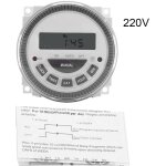 Ej. life - 16a minuterie hebdomadaire horloge programmable hebdomadaire programmateur interrupteur relais ...