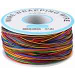 Cble electrique de cuivre etam isolant 250 m 30awg p / n b?30?1000 8 couleur fil lectrique pour le ...