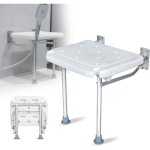 Ej. life - chaise de douche pliante, sige de douche pliant avec pieds, sige de douche mural tabouret ...