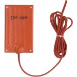 Ej. life chauffage de tapis de chauffage � plate - forme en caoutchouc en silicone 90x150 mm ac 220v ...