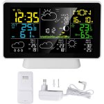 Ej. life horloge m�t�o intelligente 7, 5 pouces de couleur temp�rature d'humidit� alarme station de pr�vision ...