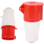 Ej. life - prise d'alimentation triphas�e 32 a lot de connecteurs de prise r�sistante � la chaleur avec ...