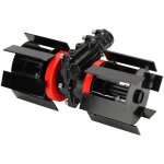 Roue de d�sherbage t�te de tondeuse � gazon, outil de desserrage du sol pour p�pini�res, outils agricoles ...