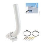 Support starlink, support mural starlink pour antenne parabolique rectangulaire v2, kit internet starlink, ...