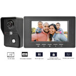 Visiophone connecté kit interphone vidéo filaire avec écran couleur 7', portier vidéo pour une famille, ... Visiophone connecté kit interphone vidéo filaire avec écran couleur 7', portier vidéo pour une famille, ...