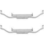 Ejoyous clips de plaquettes de frein anti - printemps 2pcs taux de frein anti rattle clips spring remplag�s ...