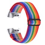 �lastique de sport boucle strap avec fitbit charge 3 / fitbit charge 4, classique r�glable bracelet avec ...