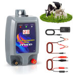 �lectrificateur cl�ture 12v pro 10km, b�tail grands animaux �levage ferme, contr�le s�curit� parcs p�turage, ...