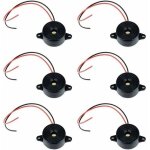 Electronic buzzer dc 3 - 24v 85db alarme sonore lectronique buzzer systme d'alarme sirne 12v avec ...