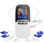 �lectrostimulateur musculaire tens anti - douleur leytn� avec 8 �lectrodes r�utilisables