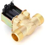 lectrovanne  4 points en cuivre / vanne  eau - vanne d'entre d'eau normalement ferme vanne de chauffe ...