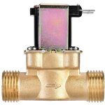 Lectrovanne lectrique en laiton, 1 / 2 'lectrovanne d'eau normalement ferme dc 24v, lectrovanne magntique ...