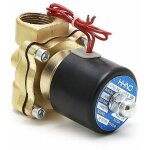 �lectrovanne pneumatique 3 / 4  220v 2 ports eau huile air gaz 2w - 200 - 20