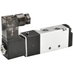 �lectrovanne pneumatique actionn�e par sol�no�de 4v110 - 06 24vdc 3w pt1 / 8 5 voies 2 positions ce