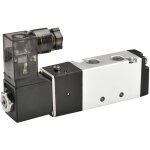 �lectrovanne pneumatique actionn�e par sol�no�de 4v110 - 06 24vdc 3w pt1 / 8 5 voies 2 positions ce