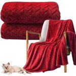 Élégant couvre - lit en polyester gaufré 200 x 220 cm rouge ? le cadeau de noël idéal de pologne Élégant couvre - lit en polyester gaufré 200 x 220 cm rouge ? le cadeau de noël idéal de pologne