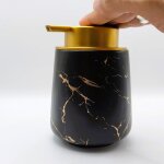 �l�gant distributeur de savon liquide en c�ramique avec pompe en plastique - distributeur de savon rechargeabl ...