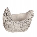 �l�gante jardini�re en b�ton kura gris vintage