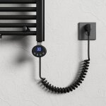 El�ment chauffant pour radiateur de salle de bain accessoires pour s�che - serviettes thermostat avec ...