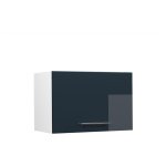 El�ment haut de cuisine fame - line, bleu fonc� brillant, 60 cm plat vicco