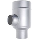 Element separateur de fumee pour tuyau coaxial en acier inoxydable d. 80 / 125 ce poele a granules fabrique ...