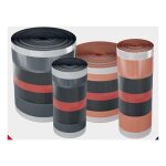 Les elementaires - closoir souple pour faitage et aretier 310mm x 30ml noir