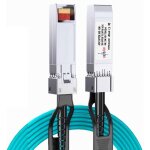 Elfcam - 30 mètres câble fibre optique 25gbit / s om3 sfp28 à sfp28 aoc câble, 30m Elfcam - 30 mètres câble fibre optique 25gbit / s om3 sfp28 à sfp28 aoc câble, 30m