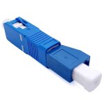 Elfcam - adaptateur / coupleur pour fibre optique monomode sc mle  lc femelle, lot de 1