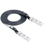 Cble dac sfp +  sfp + 10gb - 8m, twinax attache directe, haute performance - elfcam