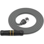 Elfcam - cble ethernet starlink 50m avec adaptateurs rj45 tanches - compatible gen 3 / mini, coupleur ...