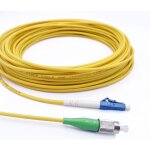 Elfcam - cble  fibre optique fc / apc  lc / upc monomode simplex 9 / 125?m jarretire optique lszh, ...