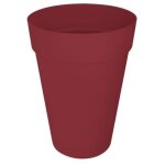 Elho - jamais utilis] pot de fleur loft urban rond - haut 35 - rouge - l 34 x b 33. 5 x h 45 cm - extrieur ...