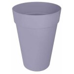 Elho - pot de fleur loft urban rond - haut 35 - violet - l 34 x b 33. 5 x h 45 cm - extrieur - 100% ...
