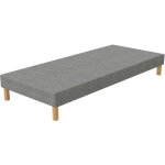 Elite mattress - first sommier 80x190 tapissier gris