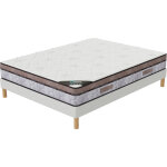 Elite mattress - natura ensemble matelas 140x190 memory hauteur 22cm