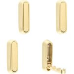 Jamais utilis]elliptical wall hooks foldable non - slip heavy duty zinc alloy wall hooks for hanging ...